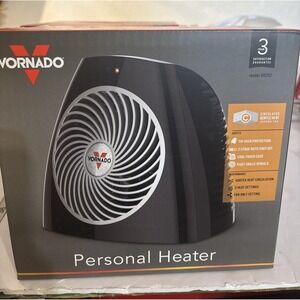 Vornado VH202 Personal Space Heater, Advanced Safety, 2 Heat Settings, Direct...